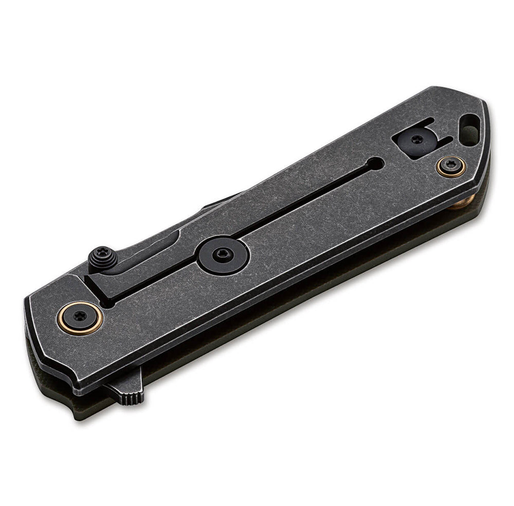 Böker Plus Pocket Knife Kihon Assisted OD green