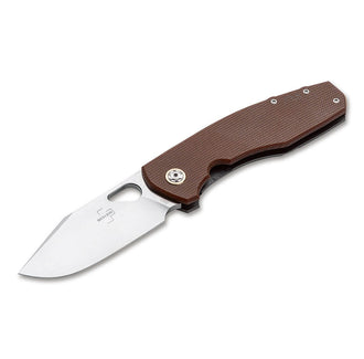 Böker Plus Taschenmesser F3.5 Micarta marrone