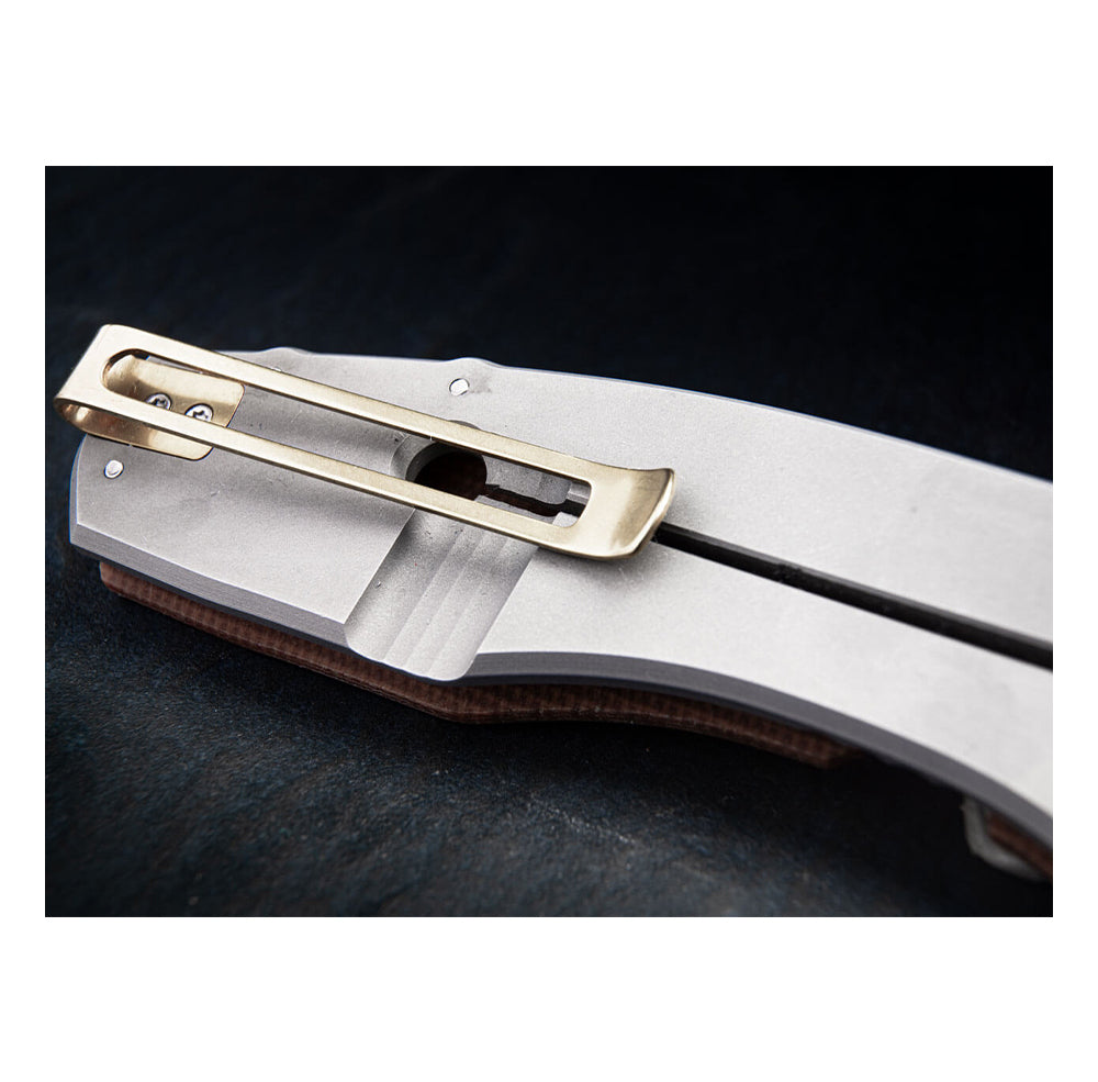 Böker Plus Taschenmesser F3.5 Micarta braun