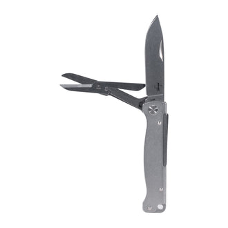 Coltello tascabile Böker Plus Atlas Multi SW grigio