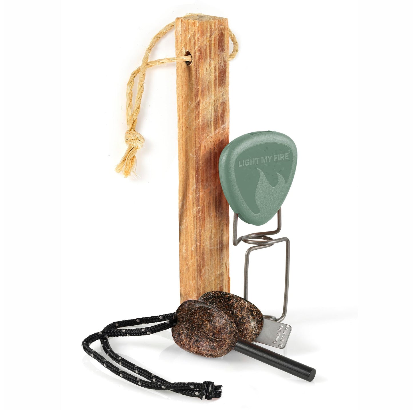 Light my Fire FireLighting Starter Set sandygreen cocoshell
