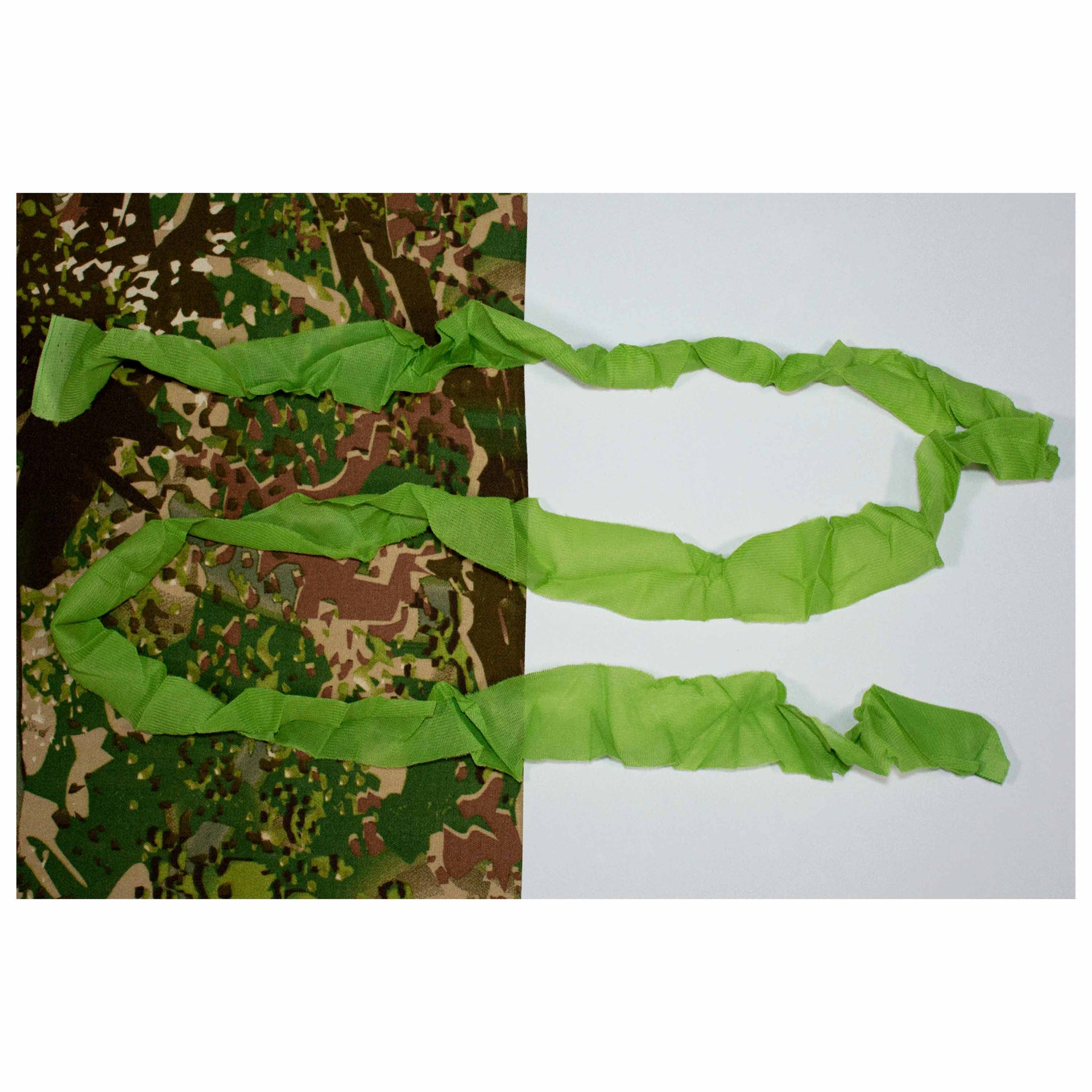 Camouflage Strip Solid snow white