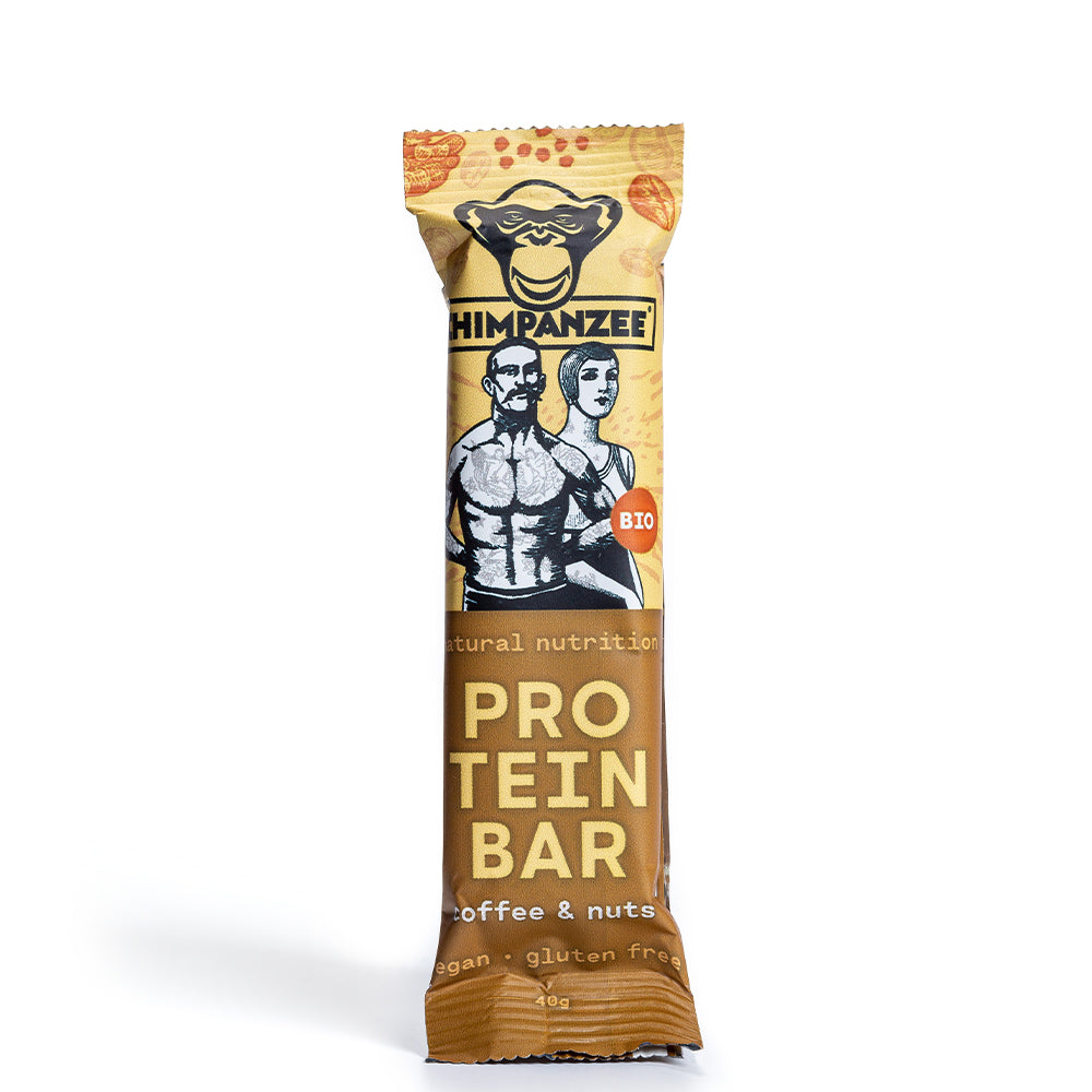Barrita Proteica Orgánica Café Nueces 25-Pack