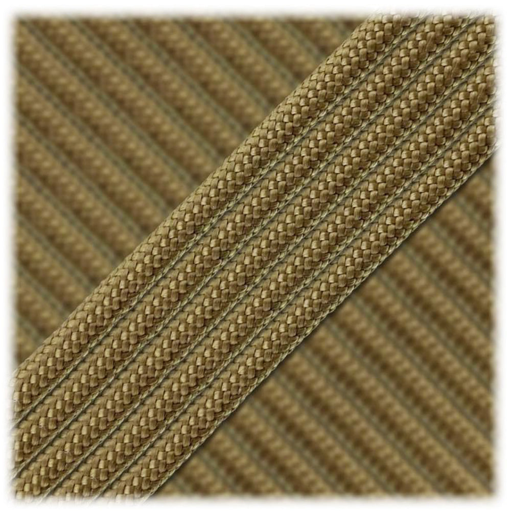 Línea de paracaídas Tipo III 550 lb Nylon 100 m Rollo sucio