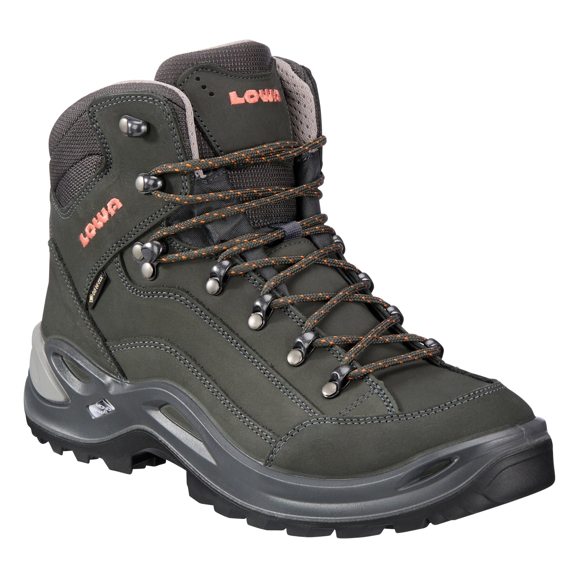 Botas de Mujer Renegade GTX Mid antracita mandarina