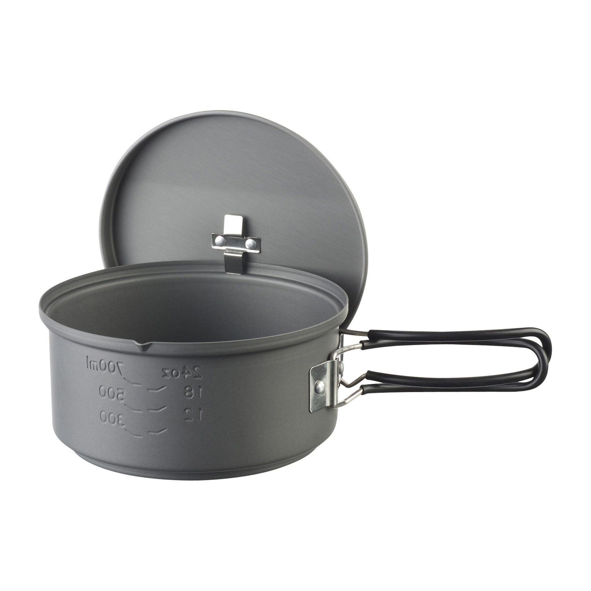 Solid Fuel Cooking Set 1 L anthracite