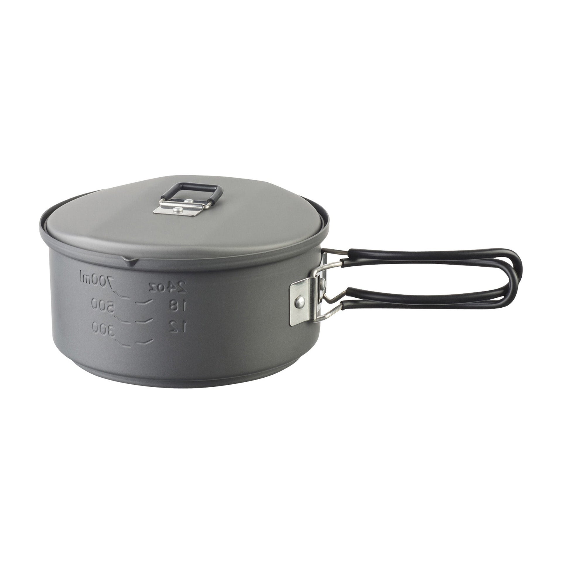 Solid Fuel Cooking Set 1 L anthracite