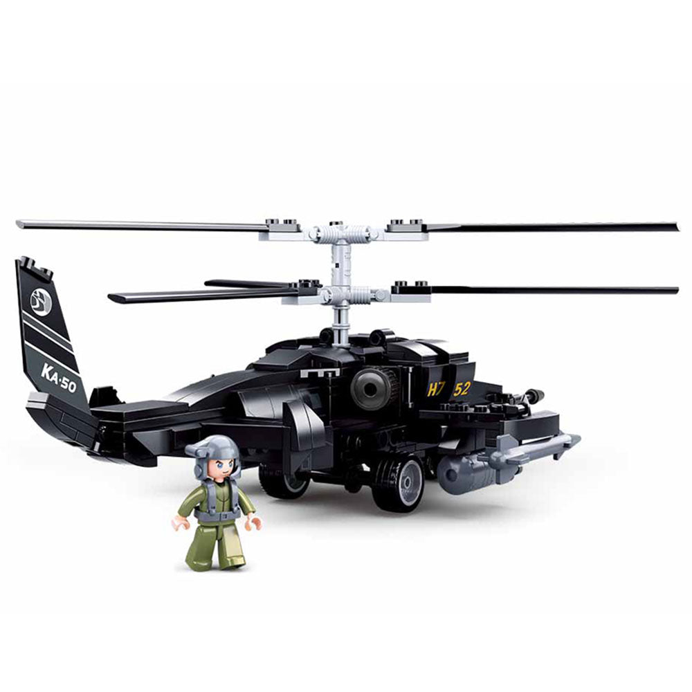 Combat Helicopter M38-B0752 Building Block Set