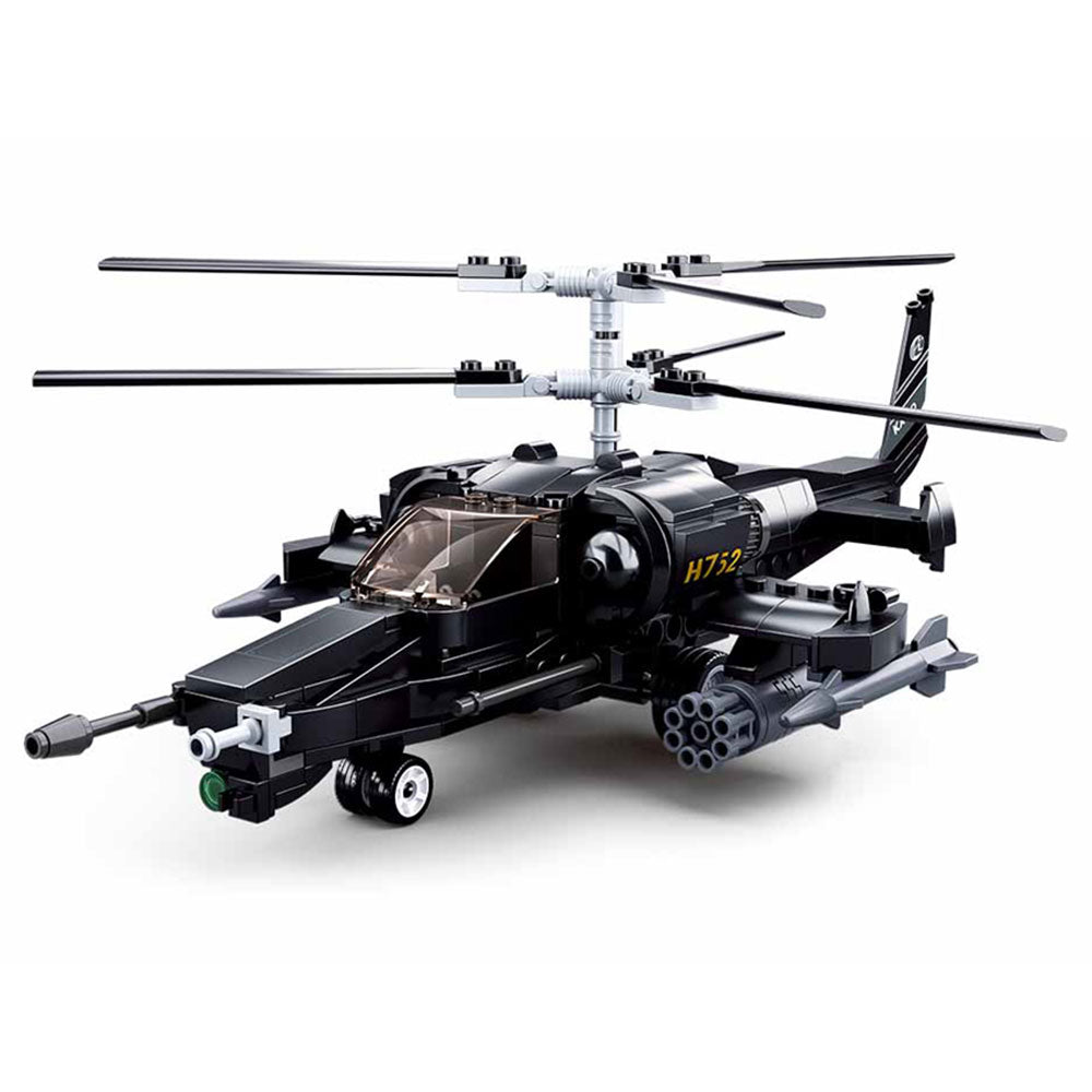 Combat Helicopter M38-B0752 Building Block Set