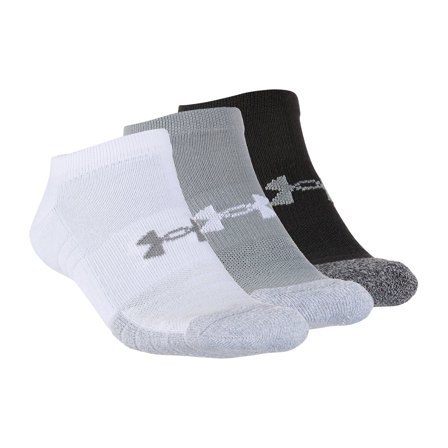 Calcetines No Show HeatGear 3 Pares /gris