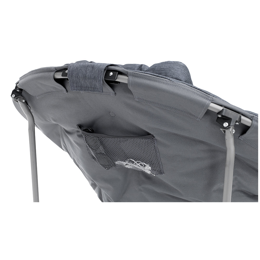 Sedia da campeggio Kentucky Lake grigia