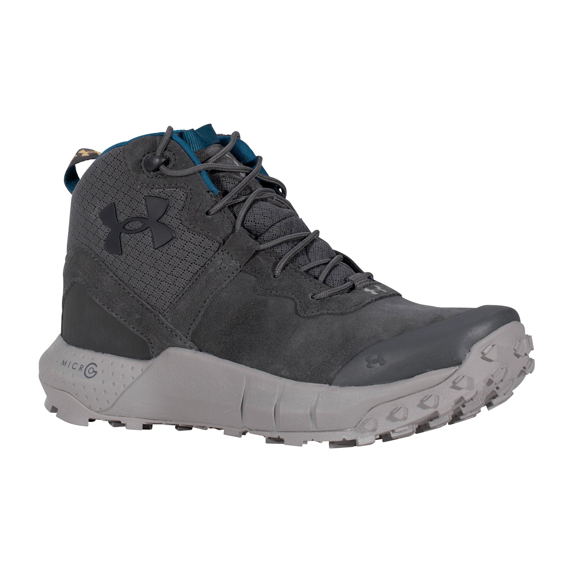 Under Armor Tactical Boots Micro G Valsetz Trek Mid jet gray
